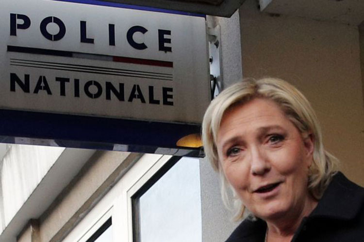 Reaction Marine Le Pen Election 2022 France: 4 policiers sur 10 voteraient pour Marine Le Pen – الشروق أونلاين