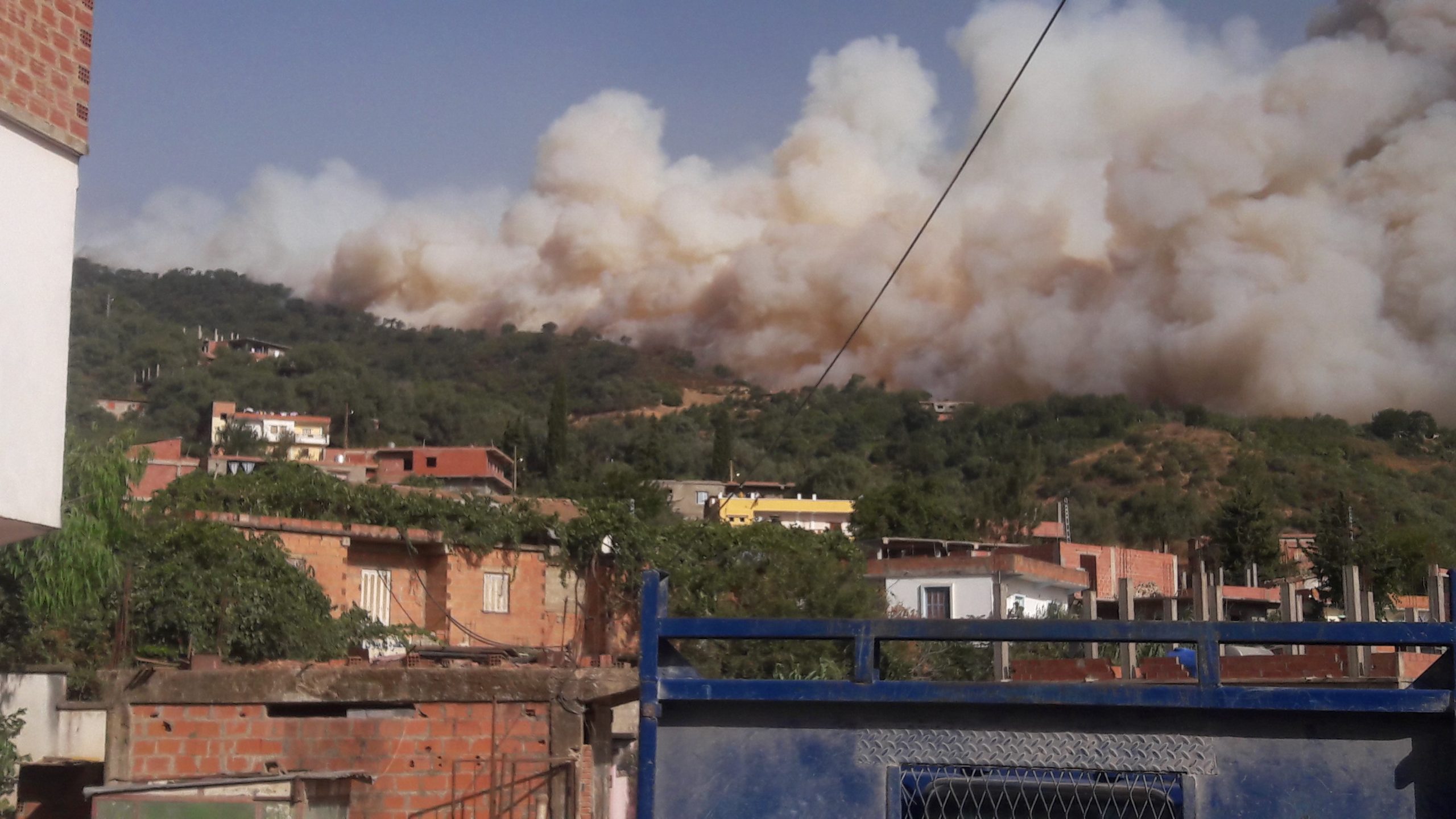 حريق جيجل 01