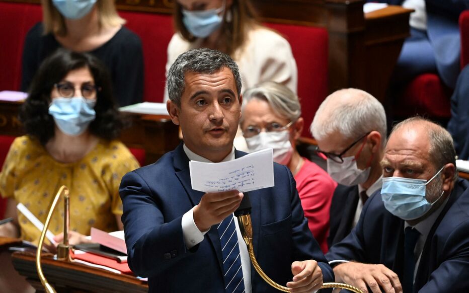 Suspension de l'expulsion de l'imam Hassan Iquioussen, Gérald Darmanin