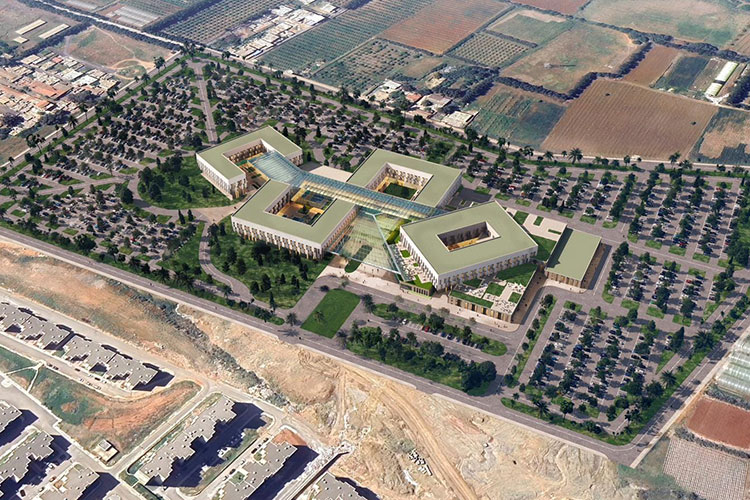 المستشفى الجزائري-القطري- الألماني