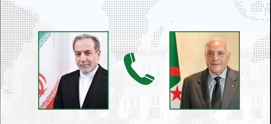 عطاف يتلقى اتصالا هاتفيا من قبل نظيره الإيراني