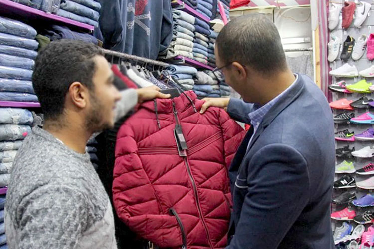 Winter Clothing Returns to Algerian Storefronts