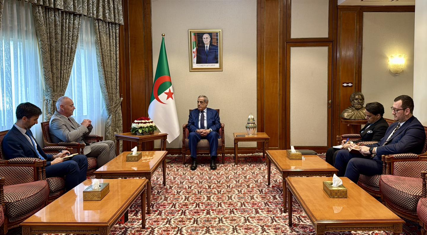 هذا ما بحثه العرباوي مع سفراء بلجيكا وموريتانيا