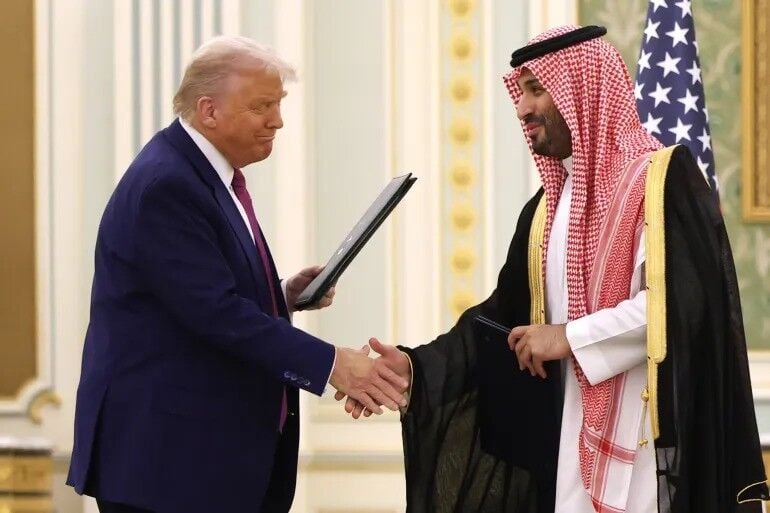 ترامب يحصل على تعهد باستثمارات سعودية بقيمة 600 مليار دولار