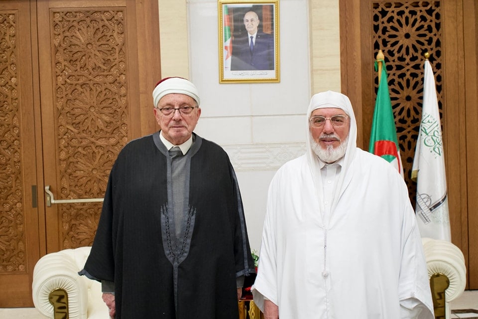 عميد جامع الجزائر يستقبل مفتي الجمهورية التونسية