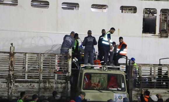 Aïd El-Adha: Arrivée au port d’Annaba d’un navire chargé de plus de 8.000 têtes d’ovins en provenance de Roumanie