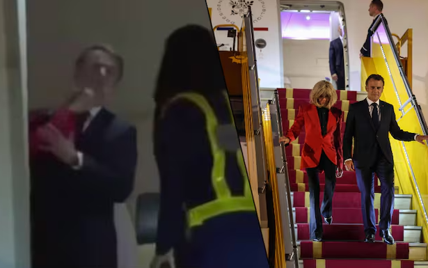 Quand Brigitte gifle Emmanuel Macron (vidéo)!
