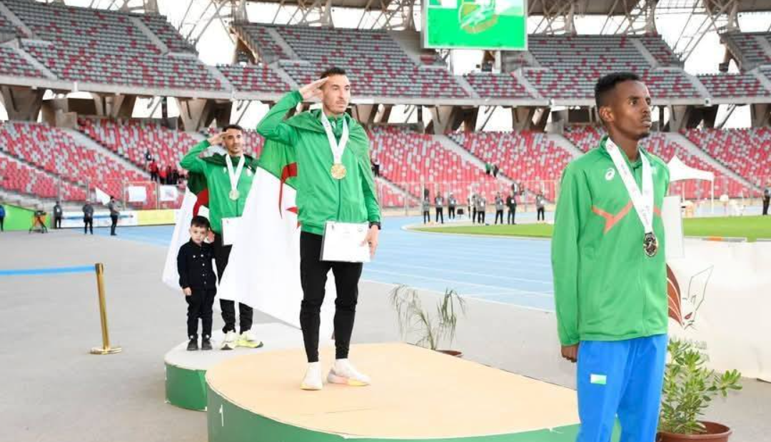 الجزائر تتوّج بلقب البطولة العربية لألعاب القوى