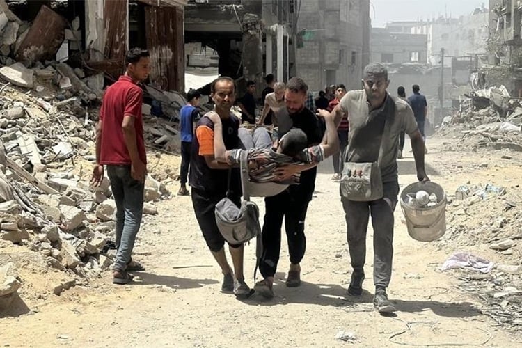 مجزرة تأمين المساعدات.. ضمن جرائم هندسة التجويع وتعطيل الإغاثة