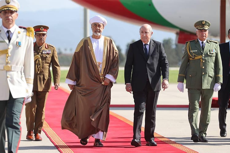 سلطان عمان في الجزائر… وملفات هامة على الأجندة