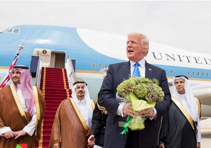 في أول زيارة خارجية له.. ترامب يصل إلى السعودية ولن يزور تل أبيب