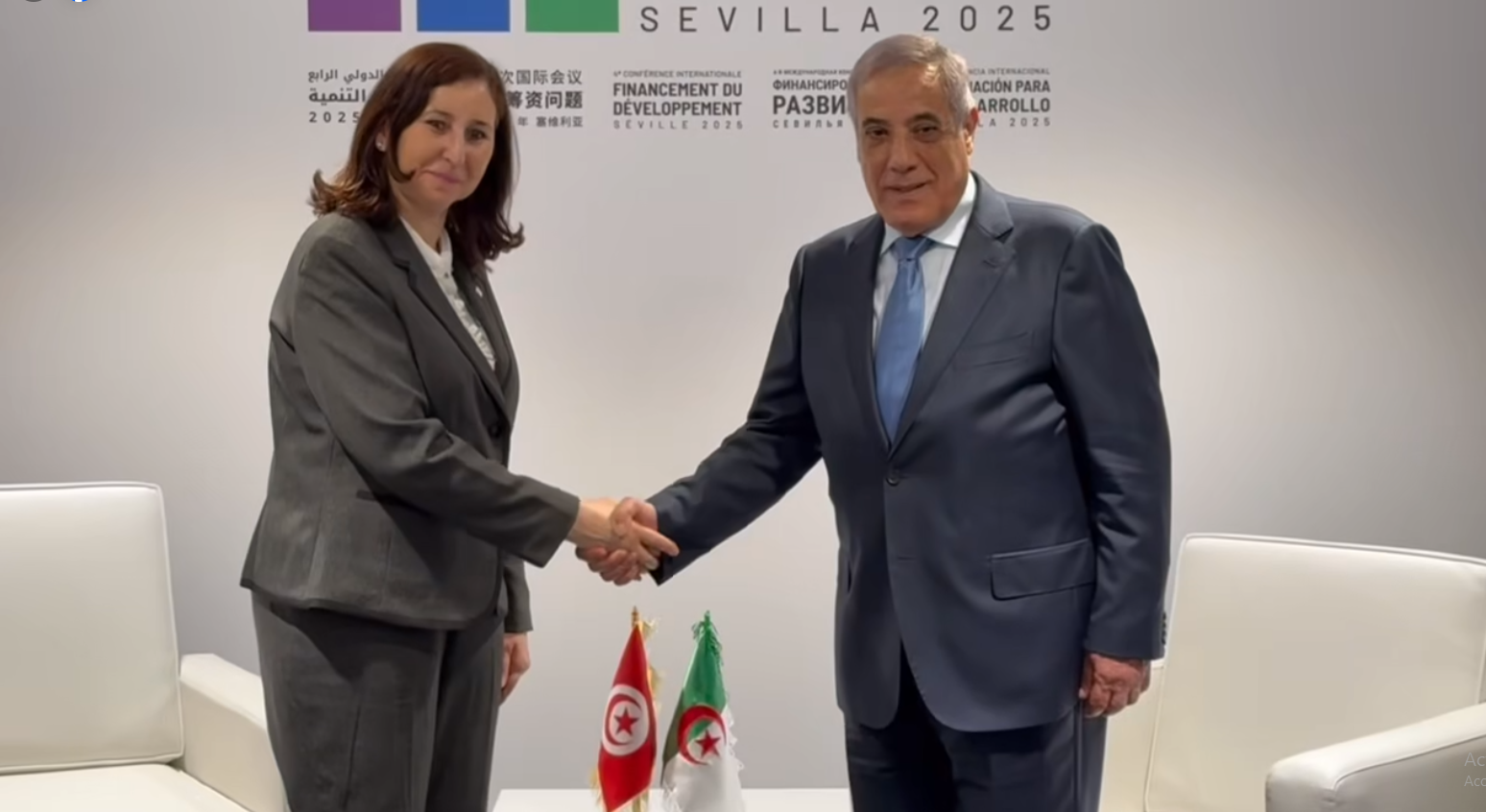 العرباوي يلتقي رئيسة الحكومة بالجمهورية التونسية