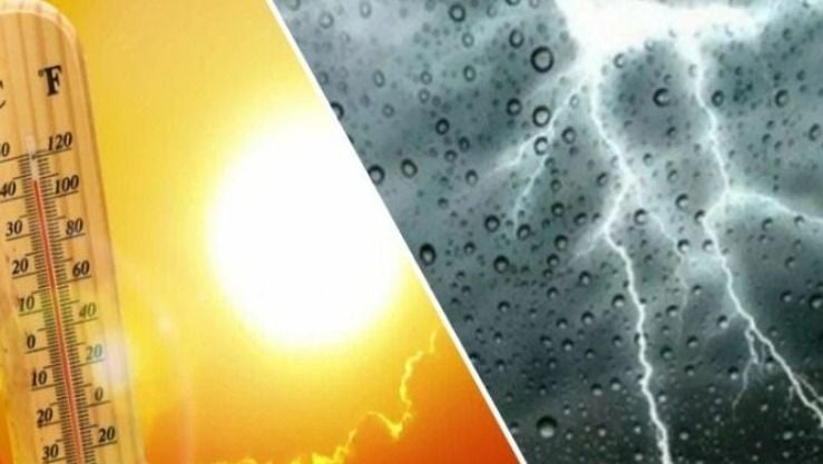 تحذير: موجة حر وأمطار رعدية على 25 ولاية