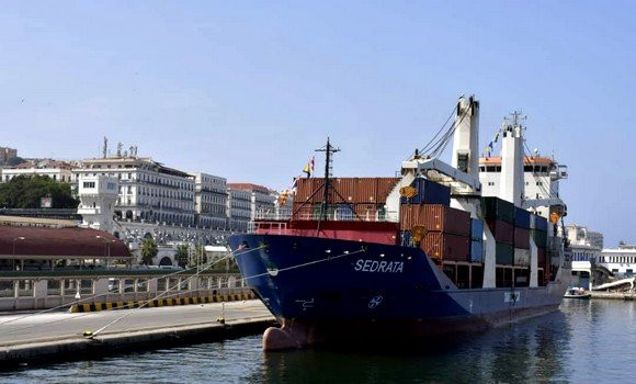 Le navire “Sedrata” accoste au port d’Alger après la levée des réserves en Belgique