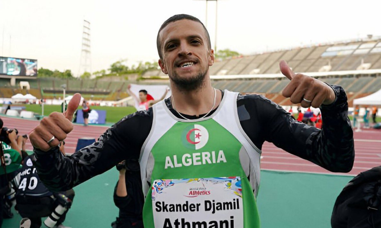 الجزائري عثماني يفوز بسباق 100 م في الدوري الماسي