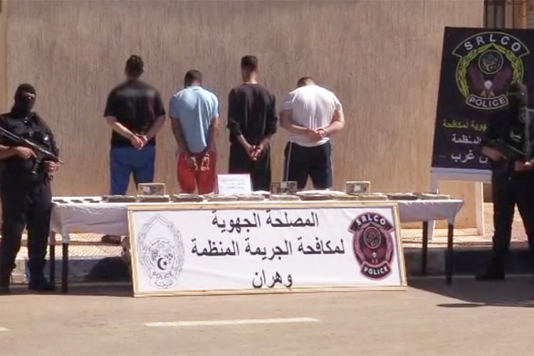 ضبط 30 كلغ من الكوكايين بوهران