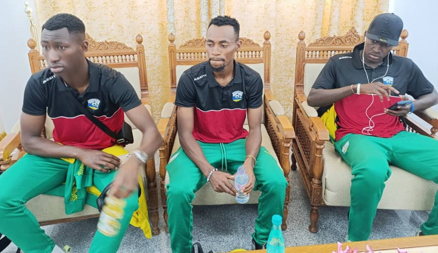 لاعبو المنتخب الرواندي يجرون فحوصات طبية شاملة
