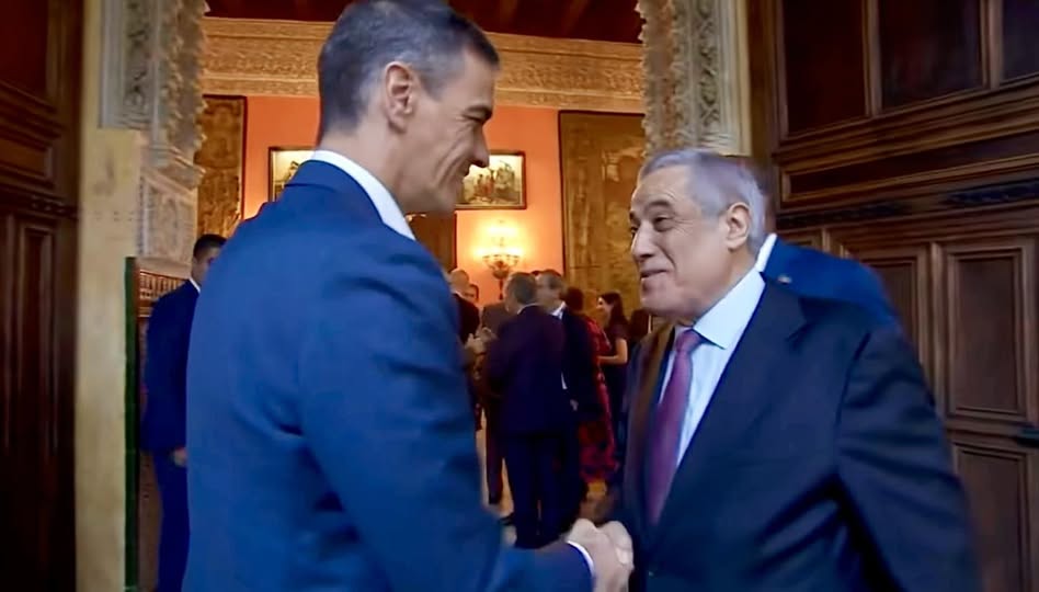 العرباوي يلتقي رئيس الحكومة الإسبانية بيدرو سانشيز