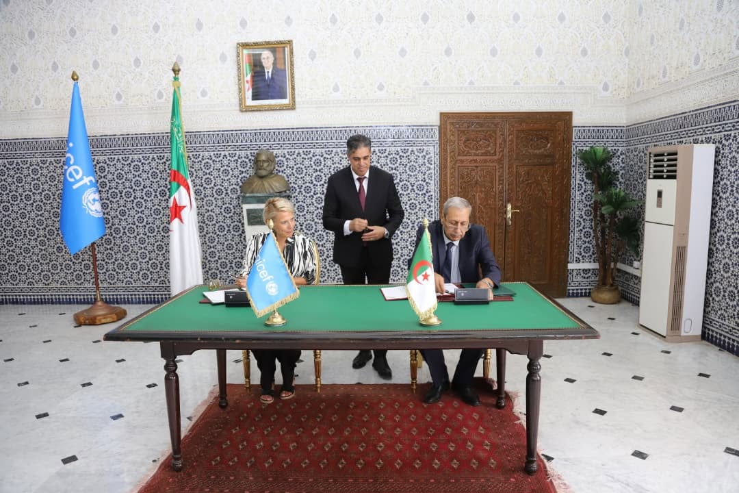 وزارة العدل توقع على خطة عمل مع “اليونيسيف”