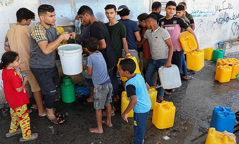 الاحتلال الصهيوني يشن حرب تعطيش ممنهجة على قطاع غزة