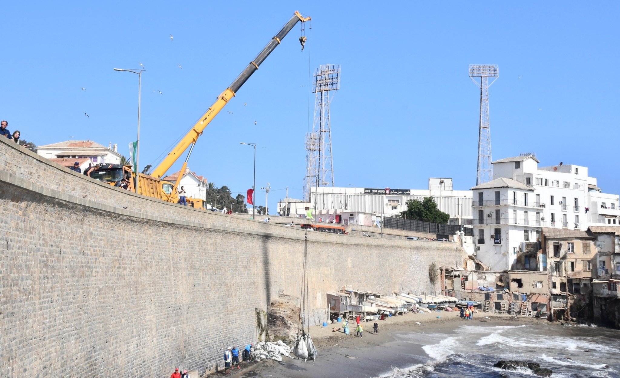 تجربة نموذجية في مجال تثمين الطحالب البحرية بهذا الشاطئ في العاصمة