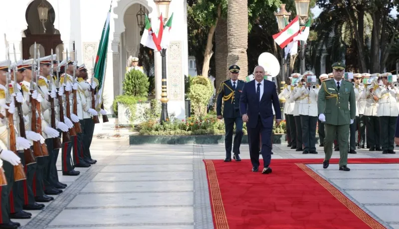 الرئيس اللبناني يختتم زيارته الرسمية إلى الجزائر