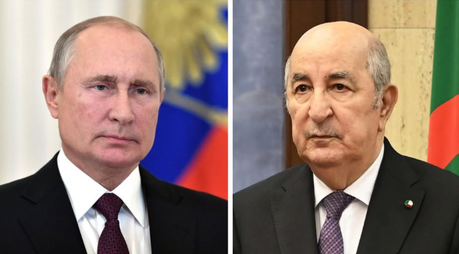 الرئيس تبون يعزّي نظيره الروسي في ضحايا تحطّم طائرة الركّاب بمدينة “تيندا”