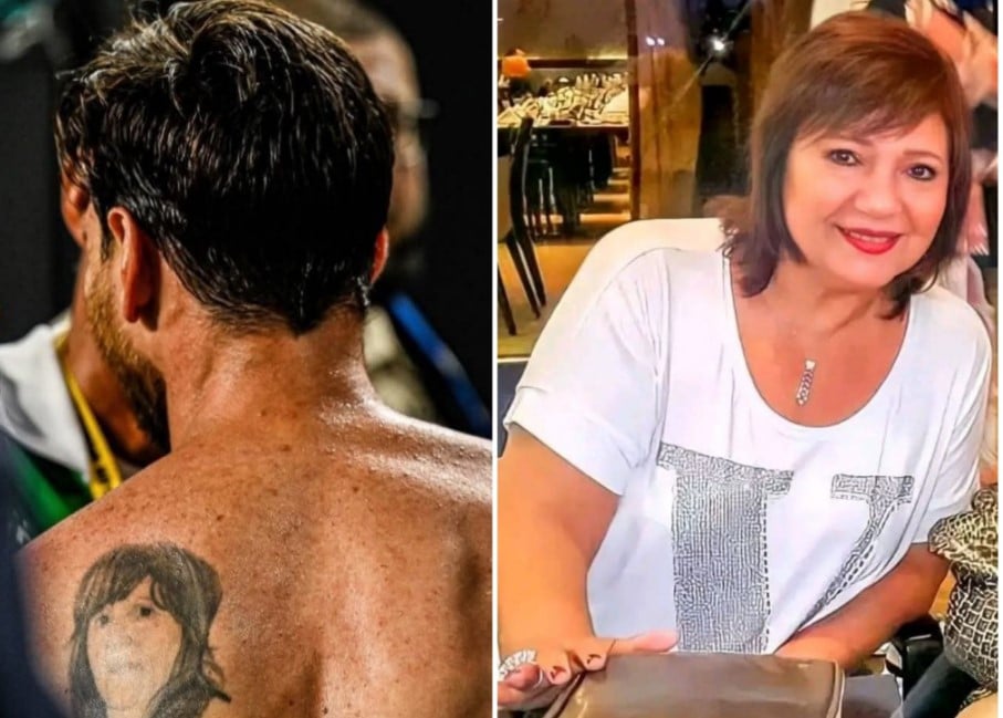 وجه الفنانة عايدة رياض على ظهر ميسي.. ما قصة الوشم المثير للجدل؟