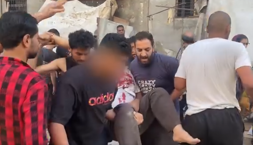 الاحتلال الصهيوني يستهدف مدنيين عند نقطة لتوزيع المياه بغزّة