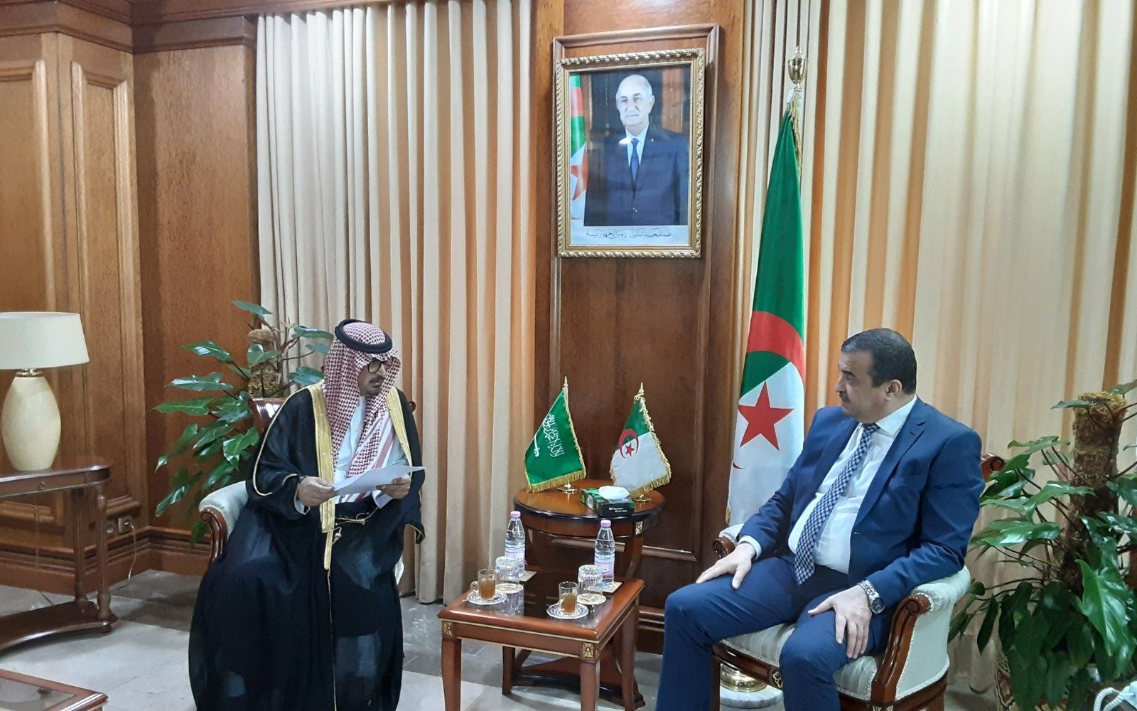 تعزيز الشراكات الاستثمارية السعودية في السوق الجزائرية