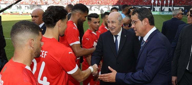 بِالصّور: الرئيس تبون يحضر نهائي كأس الجمهورية