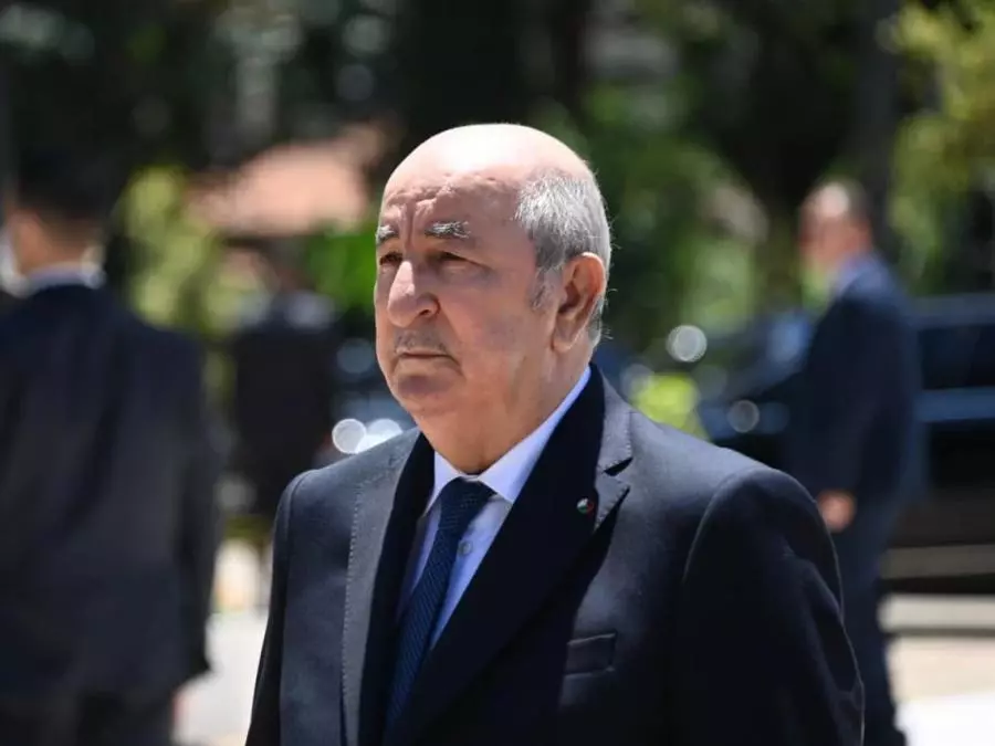 Arrivée du président de la République à l’Académie militaire de Cherchell pour présider la cérémonie de sortie de promotions