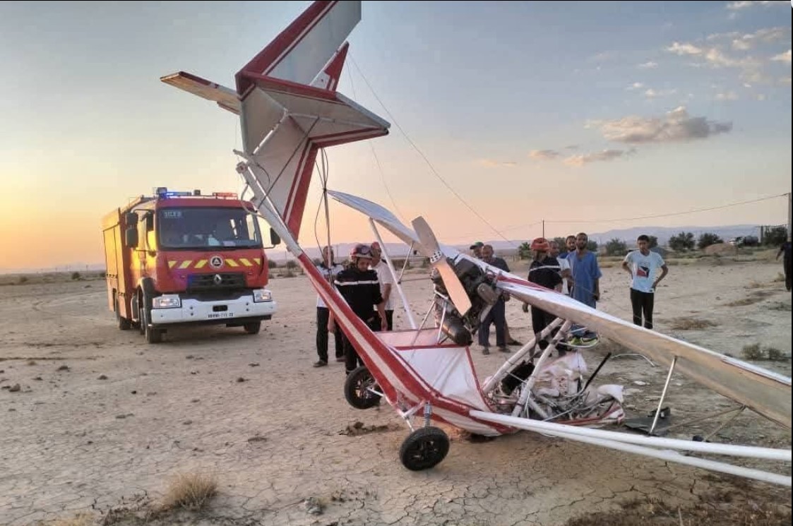 بالفيديو.. وفاة مواطن من المسيلة صنع طائرة يدوية سقطت أثناء تجربتها
