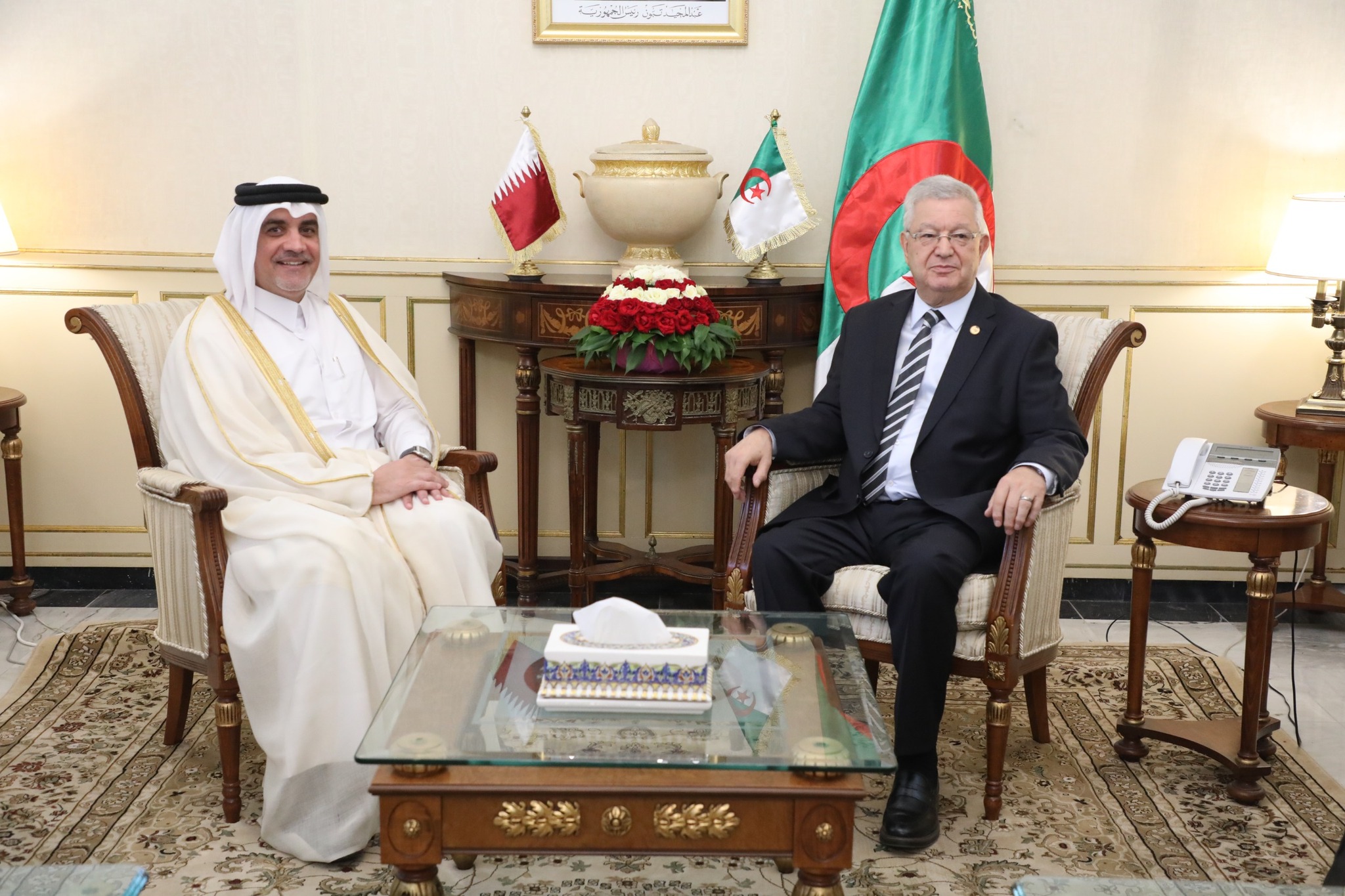 ناصري يشيد بالدور الإيجابي للدبلوماسية القطرية من أجل إحلال السلم في العالم