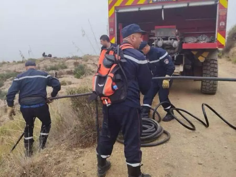 Ministère de l’Intérieur: Extinction de l’incendie de forêt à Béjaïa