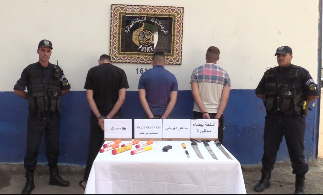 توقيف 3 متورطين في جرائم عصابات الأحياء بالعاصمة