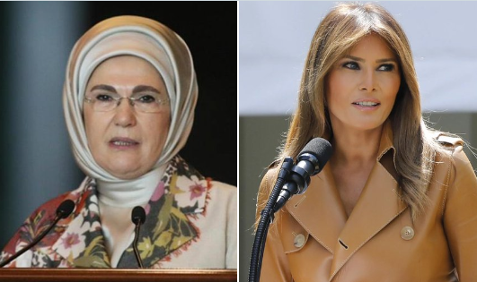 أمينة أردوغان تحث زوجة ترامب على هذه المهمة!