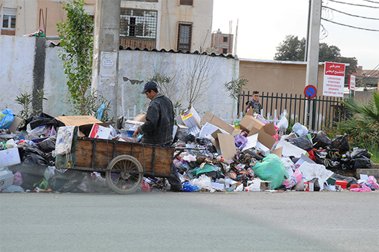 أمراض خطيرة تتربص بممارسي نشاط جمع البلاستيك