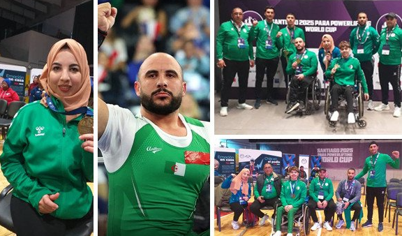 كأس العالم للباورليفتنغ لذوي الهمم.. الجزائر تحصد 6 ميداليات