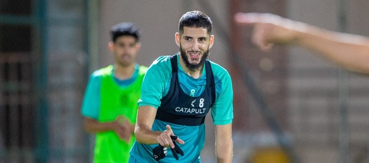 أوّل مباراة رسمية لِبن زية مع ناديه الجديد
