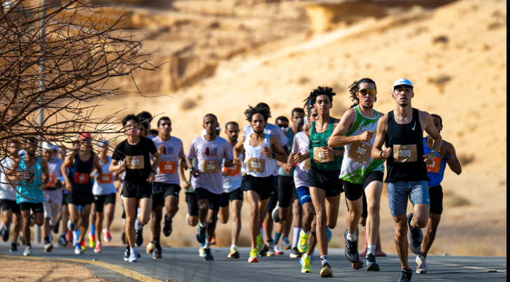 الجزائري عبد الباسط الهامل يحتل المركز الثاني في ماراثون العلا بالسعودية