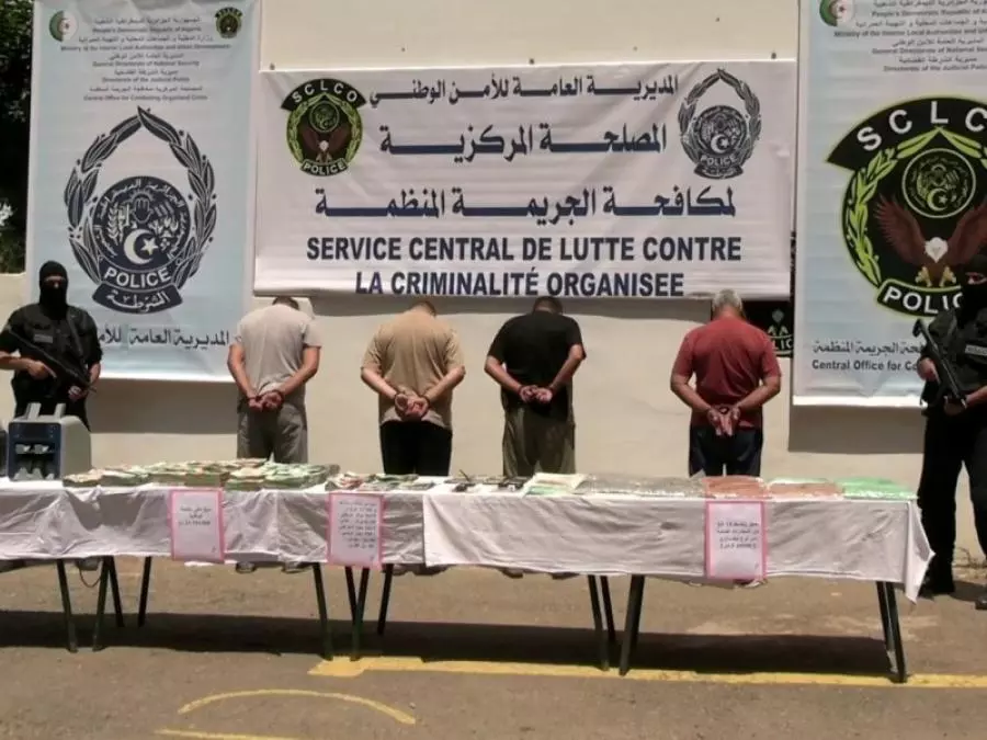 Saisie à Alger de 49.000 comprimés de drogue dure et arrestation de 4 individus