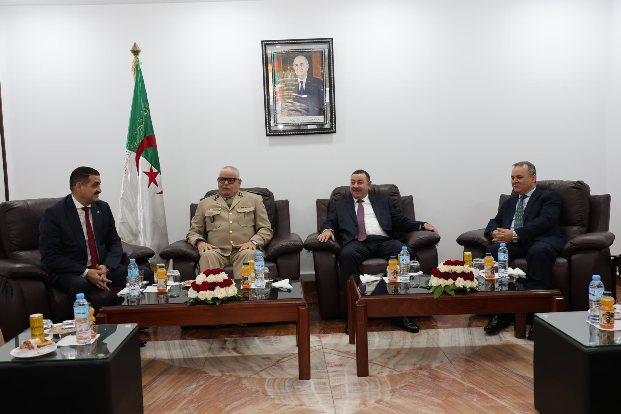 وزيرا الداخلية والري في زيارة عمل إلى البليدة