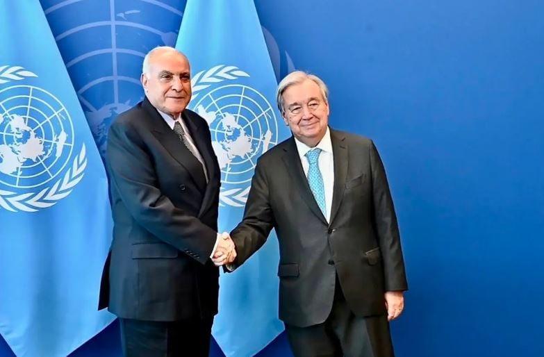 Attaf discusses with Guterres the challenges facing the United Nations organization