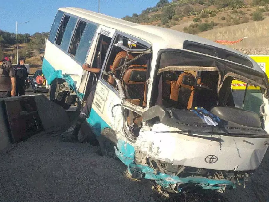 Dix blessés après la sortie de route d’un bus à Tizi Ouzou