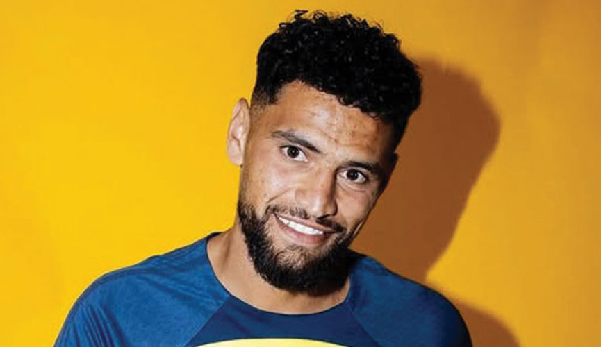 Adam Zerqan in action for Union Saint-Gilloise