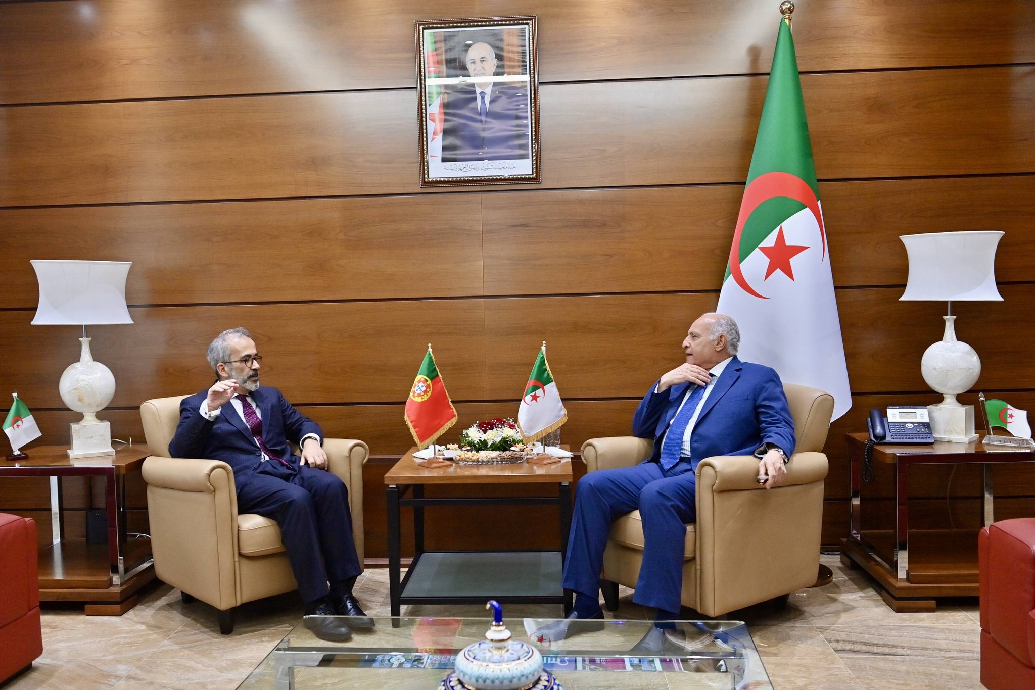 الجزائر – عطاف يستقبل نظيره البرتغالي باولو رانجيل – الشروق أونلاين