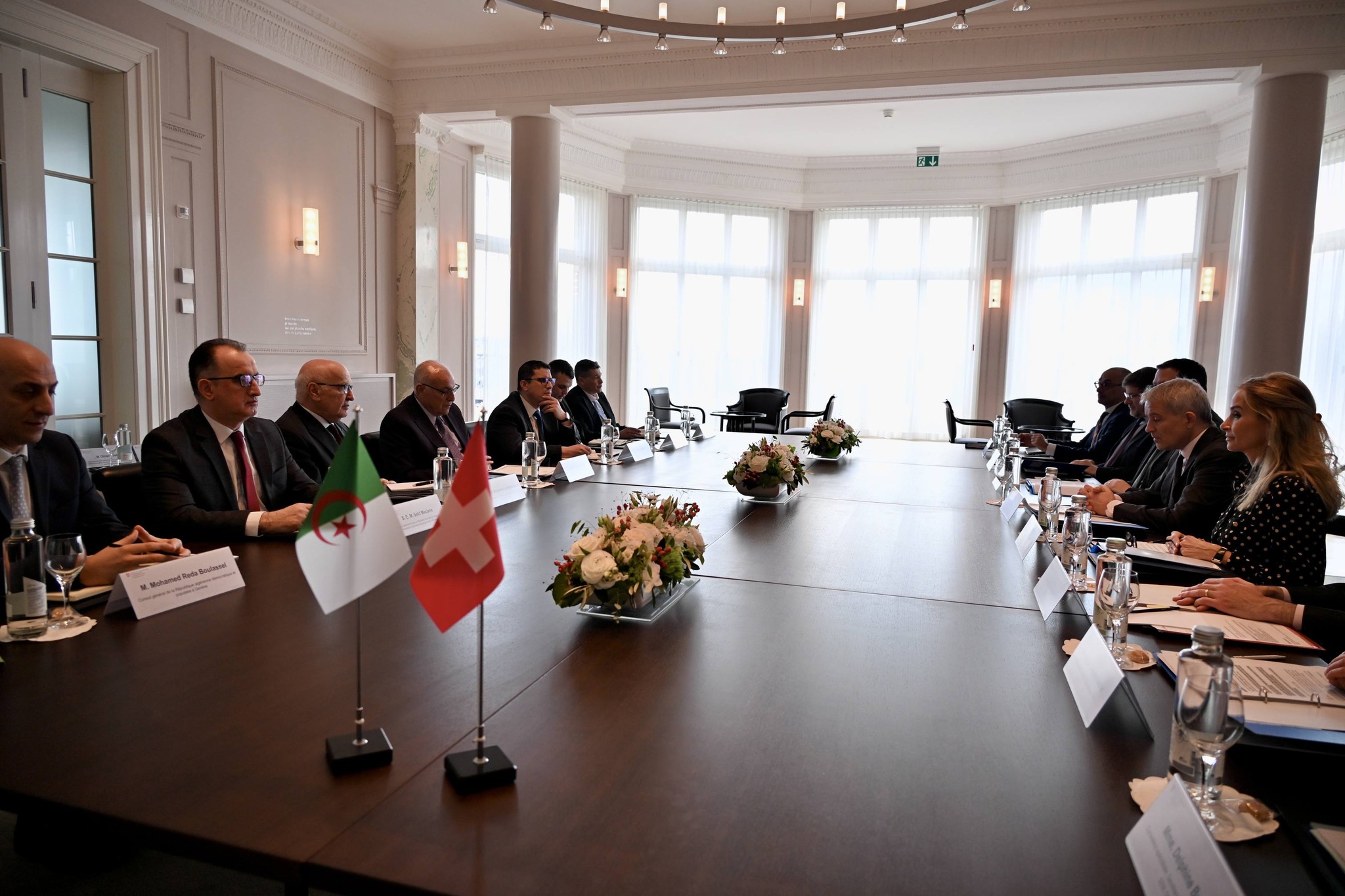 Algeria, Switzerland Discuss Enhanced Judicial and Police Cooperation