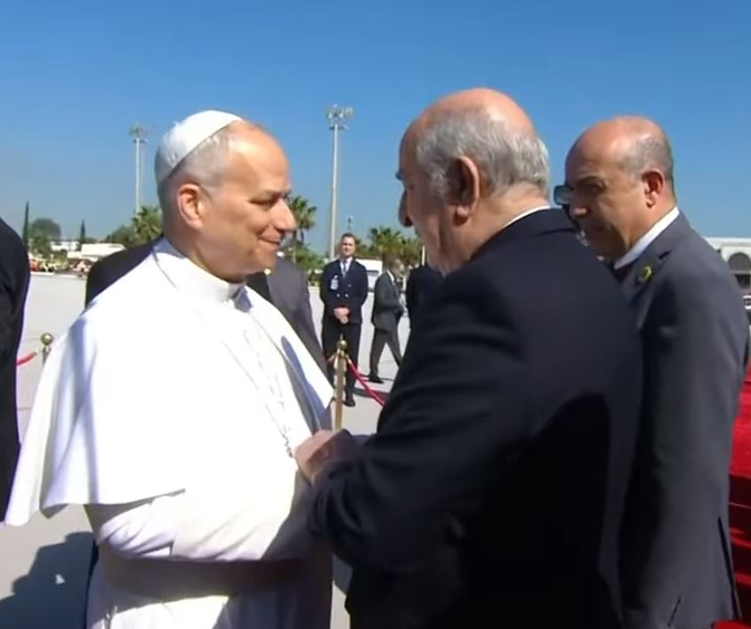 بابا الفاتيكان يختتم زيارته إلى الجزائر