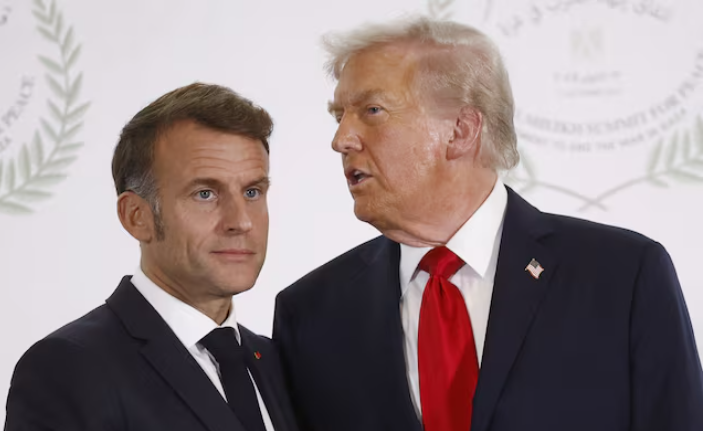 "زوجته تعامله بشكل سيّئ".. ترامب يسخر من ماكرون مجددا!